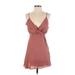 Forever 21 Casual Dress - Mini: Brown Dresses - Women's Size Small