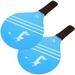 2 Pcs Racket Tennis Racket Wood Ball Paddle Ball Game Racket Kids Toys Wooden Paddle Ball Beach Ball Racket Child