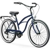 Open Box sixthreezero Around The Block Women s Beach Cruiser 3 Speed 26 Wheels - NAVY