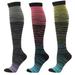 Women Thigh High Socks Extra Long Socks Stockings Women Men And Women Gradient Mixed Compression Socks Mid Tube Sports Socks Outdoor Movement