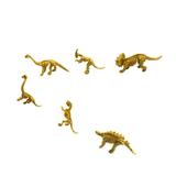 6 Pcs Resin Gypsum Presents for Kids Home Forniture Decor Simulated Dinosaur Model Child