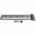 61 Keys Roll Up Keyboard Piano MIDI Function Portable Hand Roll Piano with LED Digital Display 100â€‘240V EU Plug