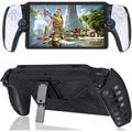 Black TPU Protective Case Cover Compatible with PS Portal Handheld Controller Soft Replacement Case for PS Portal Handheld