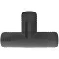 Green Leaf T114P Hose Adapter Tee Polypropylene Black