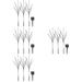 4 PCS Tree Lights Branch Decorative for Photo Prop Chandelier Artificial Lamp Hook Plates Bed Frame