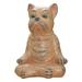 Soikfihs Garden Decoration Meditation Dog Resin Ornament Gardening Crafts Sitting French Bull Dog Decor Garden Ornament Yoga Dog Creative Yoga DecorationDesktop Ornaments Home Decoration Gift