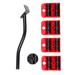 Spirastell Moving System Of Pry Bar 180 Adjustable Head Mover Appliance Roller Cabinet Table 180 Adjustable Head Of Kit Easy Mover Wheel Sliders Lifter Furniture Kit Easy Roller Lifter With Xibany