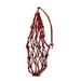 Heavy Cotton Rope Hay Net (Red)