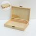 Wooden Box Storage Crate Gift Idea Jewelry Keepsake Natural Wood Gift Box
