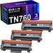 (TM Compatible Toner Cartridge Replacement for Brother TN760 TN 760 TN730 Compatible with DCP-L2550DW