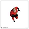 Gallery Pops Disney Pixar The Incredibles 2 - Bob Parr Mr. Incredible Wall Art Unframed Version 12 x 12