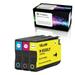 OCProducts Remanufactured Ink Cartridge HP 952XL Ink Cartridge 3 Pack for OfficeJet Pro 7720 7730 7740 8210 8216 8702 8710 8715 8720 8725 8730 8740