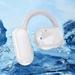 Pretxorve True Wireless Bluetooth Headphones Conduction Sports Game Music Heavy Bass Noise Reduction Earphones White