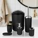 Oneshit Bathroom other Clearance 6 Piece Bathroom Accessory Set With Soap Dispenser Pump Toothbrush Holder Toilet Brush Trash Can Tumbler And Soap Dish