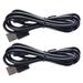100cm Micro USB Data Cable Universal 2A Data Syncing Fast Charging Cable Cord Micro USB Charger for Phones Tablets S7/ S6 (Black)