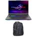 ASUS ROG Strix G16 G614 Gaming Laptop (Intel i9-14900HX 24-Core 16.0in 240 Hz Wide QXGA (2560x1600) GeForce RTX 4060 32GB DDR5 5600MHz RAM 4TB PCIe SSD Win 10 Pro) with 1680D Backpack