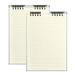Milue A5/B5 Notepad Loose-leaf Notebook Waterproof Notepad Memo Book Lined & Gridded