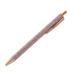 Copper Accessories Press Metal Pen Ballpoint Pen Foreskin Color Gold Powder Flash Chalk Advertising Pen Work Teacher Student Stationery Ballpoint Pen Multicolor Press Pen 1ML