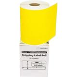 HOUSELABELS Compatible DYMO 1744907 4XL Yellow Shipping Labels (4 x 6 ) 4x6 4 x 6 Compatible with Rollo DYMO LW Printers 6 Rolls / 220 Labels per Roll