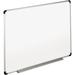 Universal 43725 Dry Erase Board Melamine 72 X 48 White Black/Gray Aluminum/Plastic Frame