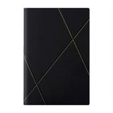 Milue Hardcover Ruled Notebook Business Notepad Personal Planner 96 Sheets for Office
