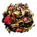 Blackberry Pomegranate Black Loose Leaf Black White Rose Hips Blackberry Leaves Safflower 16 Oz.