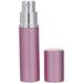 1Pc 5ml 10ml Empty Perfume Bottle Refillable Bottle Portable Mini Travel Size Cosmetics Container Perfume Lotion Spray Atomizer-5ML Pink sprayer Metal and Glass