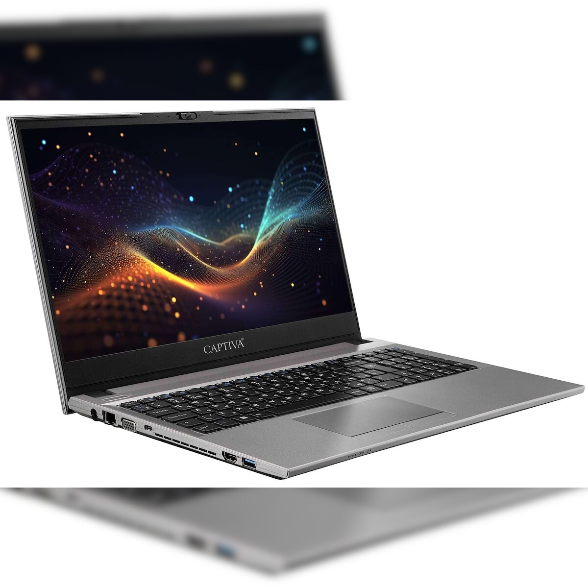 Captiva Notebook Power Starter I77-283 i5-1235U (15.6", 32GB, 500GB SSD, Intel Iris Xe Graphics, DVD-RW, Win 11 Home) Image