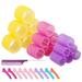 Dadypet Hair-curlers Rollers Curlers Set Hair Clips DIY Set Hair Clips Curlers Set Hair Curls Heatless Hair Rollers DIY Hair Tool Easy Hair at OWSOO Set Curlers DIY Set Adhesive Rollers