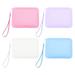 4pcs Masks Temporary Storage Holder Semitransparent Masks Covers Travel Masks Organizer