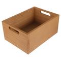 Makeup Organizer Storage Case Solid Wood Basket Kitchen Drawer Jewelery Organzer Multifunction Wooden