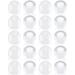 10 Pairs Small Clear color Silicone Replacement Ear Buds Tips for Audio-Technica Skullcandy Monster Sony