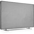 Dust Cover for 85 TV - Fabric Case TV Protector for Flat Screen TVs - Light Grey