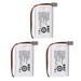 3 Pack BT-1007 Cordless Phone Rechargeable Battery For Uniden BT-1015 BBTY0651101