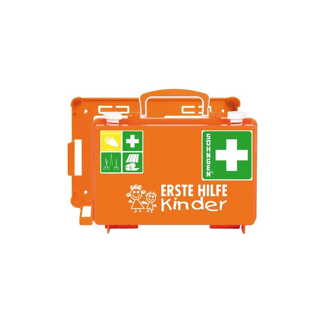 Erste Hilfe Koffer Quick-CD Kombi Kindergarten orange Image