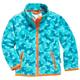 Playshoes - Kid's Fleece-Jacke Pfeile Camouflage - Fleecejacke Gr 80 türkis