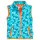 Playshoes - Kid's Fleece-Weste Pfeile Camouflage - Fleeceweste Gr 104 türkis