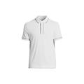 Lacoste Men's Smart Paris Stretch Cotton Contrast Trim Polo Shirt - Size 4 White