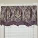 Regalia Layered Valance Grape 60 x 22, 60 x 22, Grape