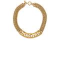 chanel Chanel Logo Chain Necklace in Gold - Metallic Gold. Size all.