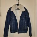 Levi's Jackets & Coats | Men's Vintage Levi's Denim Jacket With Fleece Lining M | Color: Blue/White | Size: M