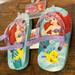 Disney Shoes | Disney Little Mermaid Baby/Toddler Girls Sandals Nwt Size 5/6 | Color: Blue/Purple | Size: 5bb