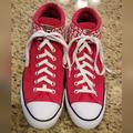 Converse Shoes | Converse Men's Chuck Taylor Shoes / Sneakers All Star High Street Logo Print | Color: Red | Size: 12