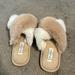 Jessica Simpson Shoes | Nwot Jessica Simpson Slippers | Color: Tan/White | Size: 8