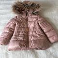 Michael Kors Jackets & Coats | Michael Kors Pink Girls Attachable Hooded Jacket Size 3t. | Color: Pink | Size: 3tg