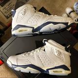 Nike Shoes | Air Jordan 6 Retro Midnight Navy Vnds | Color: Silver/White | Size: 7