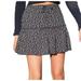 Brandy Melville Skirts | Brandy Melville Kenzo Skirt Navy Dainty Floral Pattern Size Os (Nwot) | Color: Blue/White | Size: One Size