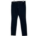 Madewell Jeans | Madewell Skinny Jeans Mid Rise Stretch Denim Dark Wash Women's Size 32 | Color: Blue | Size: 32