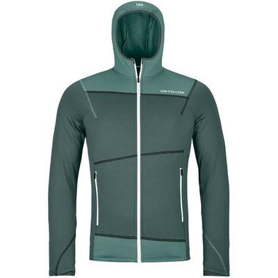 ORTOVOX Herren Unterjacke FLEECE LIGHT HOODY M, Größe L in Grau