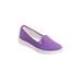 Women's The Dottie Slip On Sneaker by Comfortview in Purple (Size 12 M)